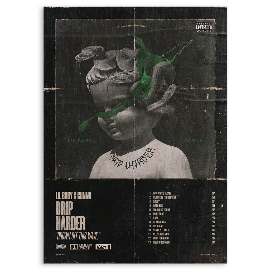 Lil Baby Wood Print by OnWood Australia