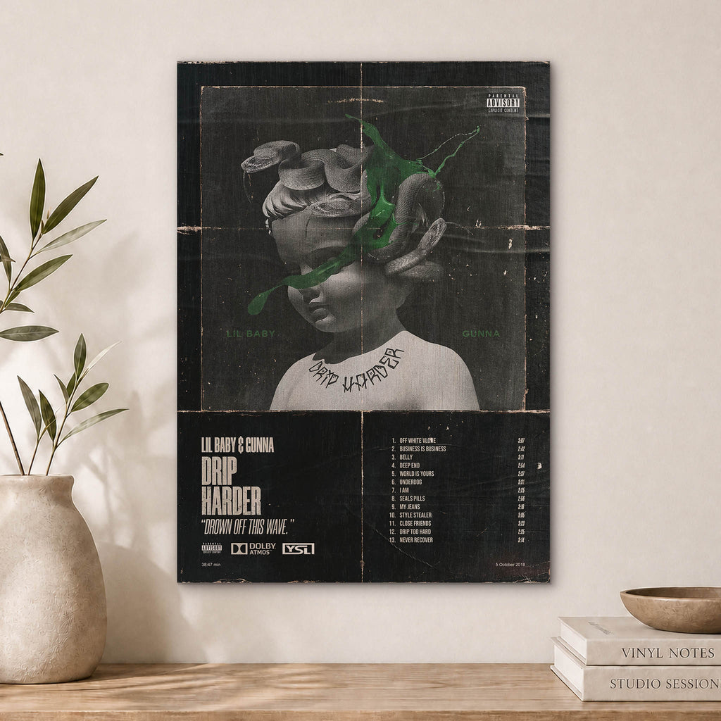 Lil Baby Wood Print by OnWood Australia