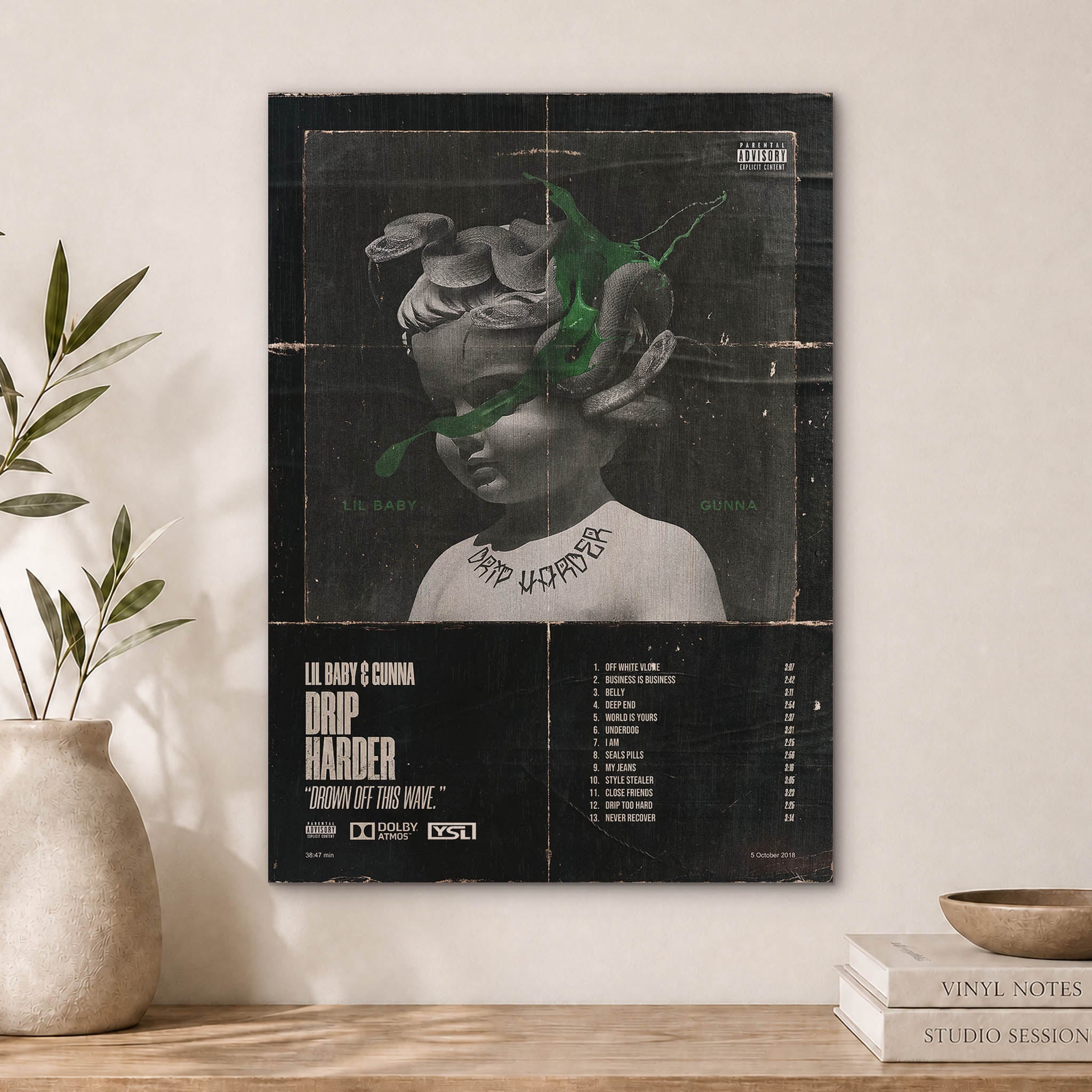 Lil Baby Wood Print by OnWood Australia
