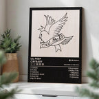 Lil Peep Crybaby Wood Print by OnWood Australia