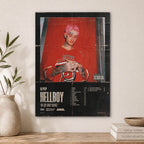 Lil Peep Wood Print by OnWood Australia