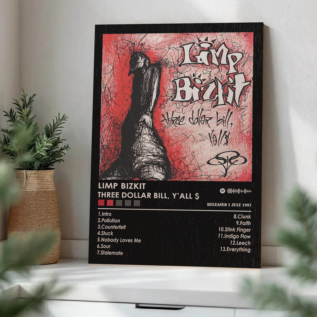 Limp Bizkit Wood Print by OnWood Australia