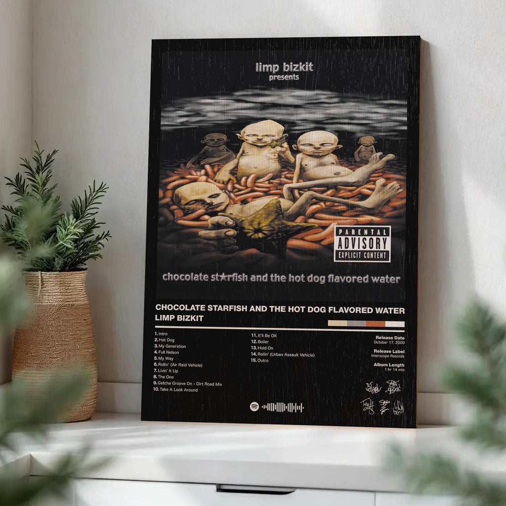 Limp Bizkit Wood Print by OnWood Australia