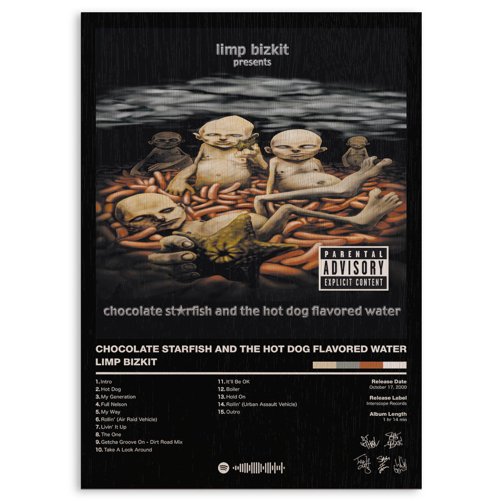 Limp Bizkit Wood Print by OnWood Australia