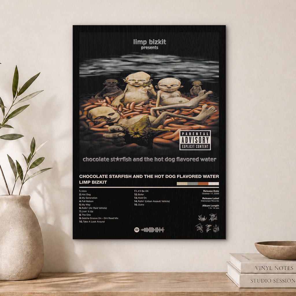 Limp Bizkit Wood Print by OnWood Australia