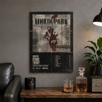 Linkin Park Hybrid Theory Wood Print by OnWood Australia