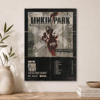 Linkin Park Hybrid Theory Wood Print by OnWood Australia