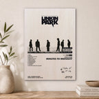 Linkin Park Minutes to Midnight Wood Print by OnWood Australia