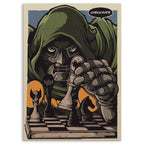 MF DOOM Wood Print by OnWood Australia