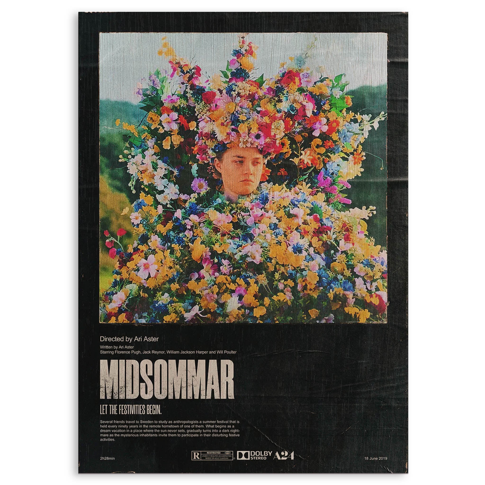 Midsommar Wood Print by OnWood Australia