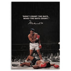 Muhammad Ali Wood Print by OnWood Australia