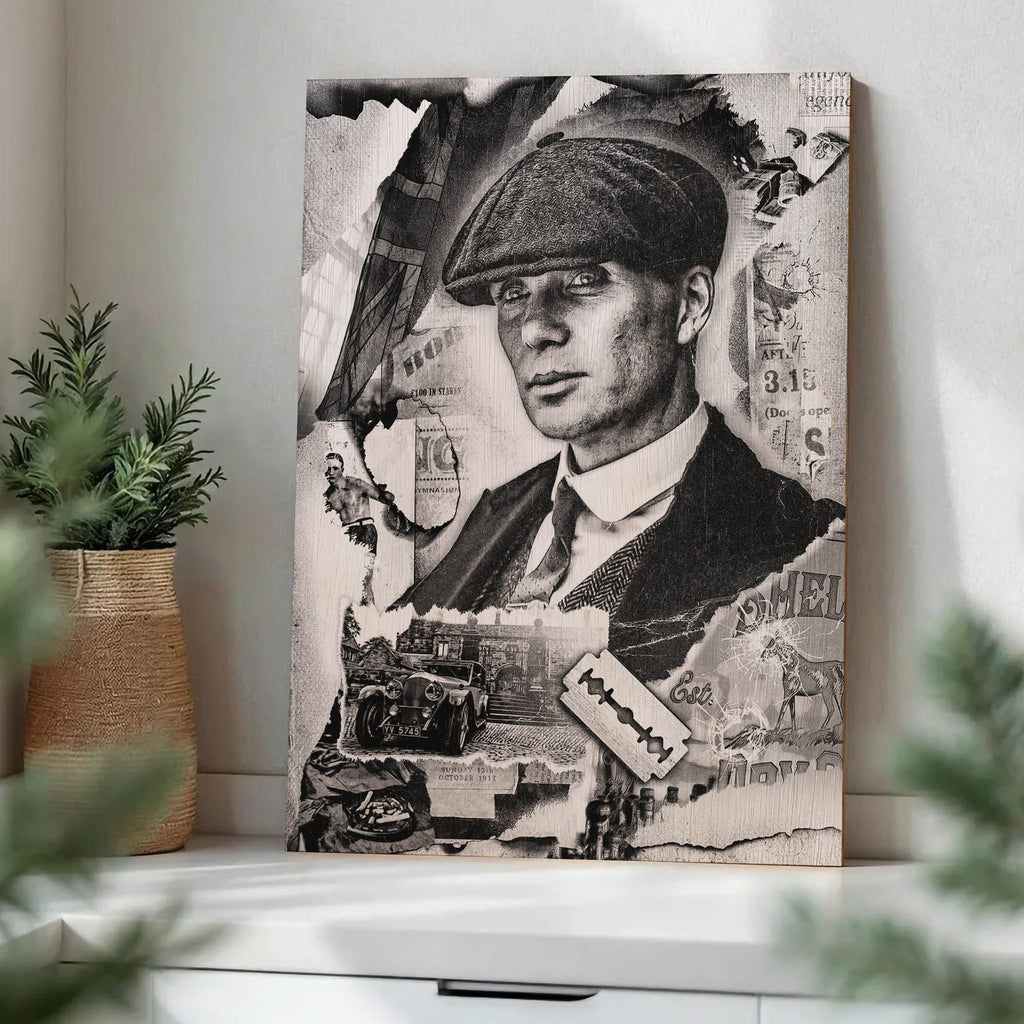 Newspaper Wood Print by OnWood Australia