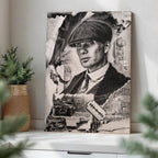 Newspaper Wood Print by OnWood Australia
