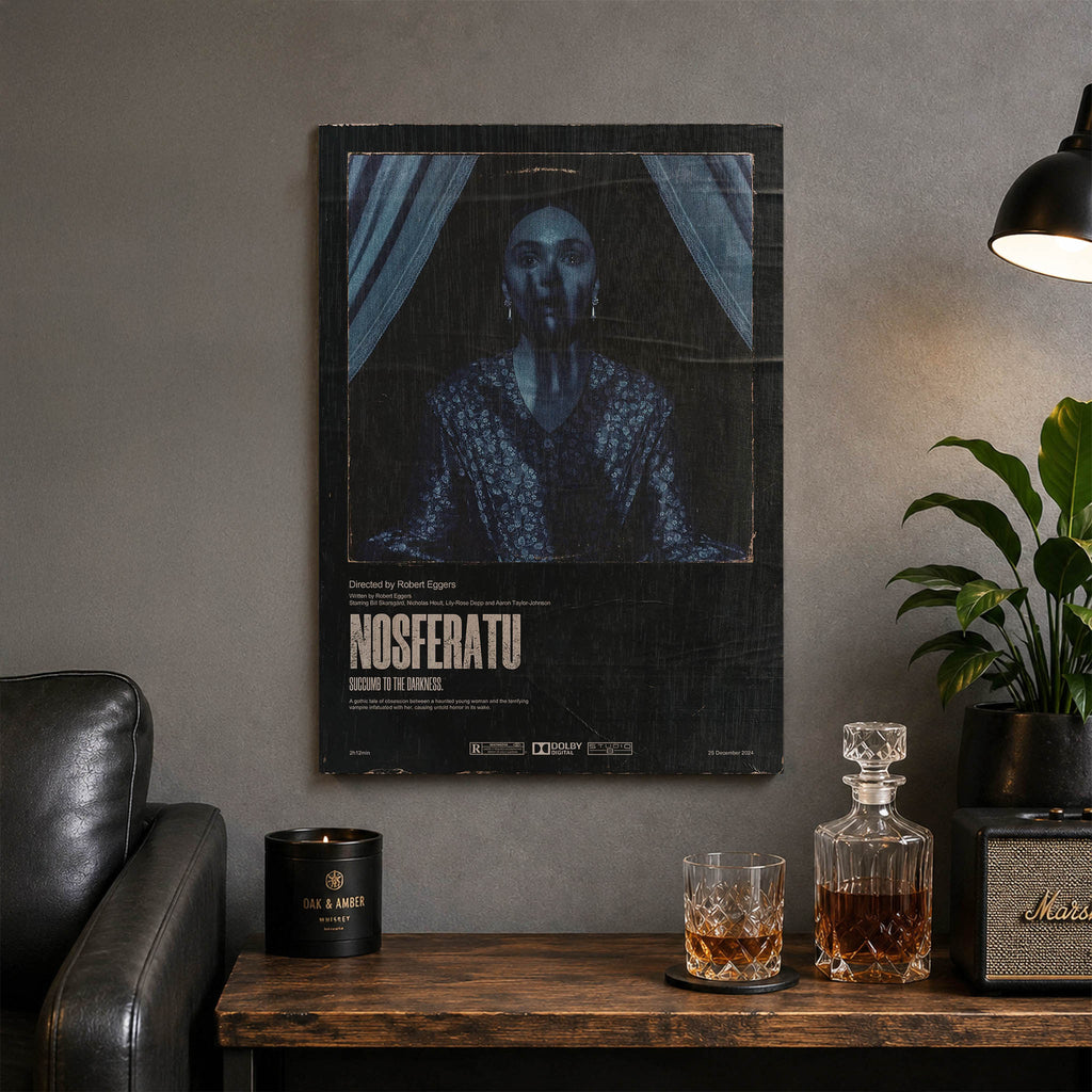 Nosferatu Wood Print by OnWood Australia