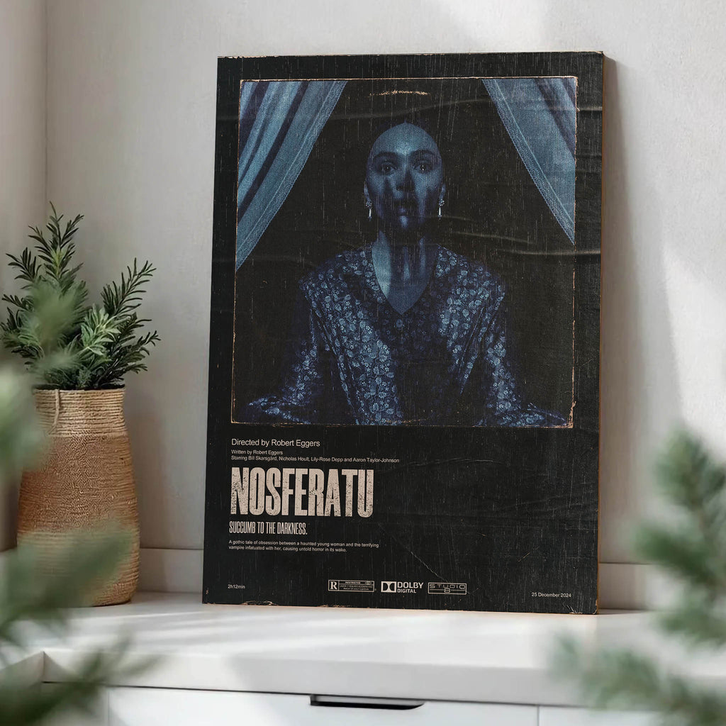 Nosferatu Wood Print by OnWood Australia