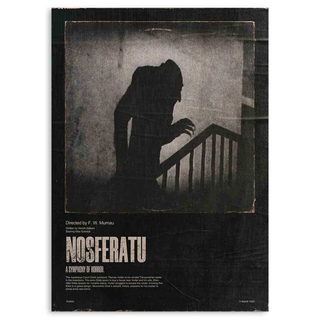 Nosferatu Wood Print by OnWood Australia
