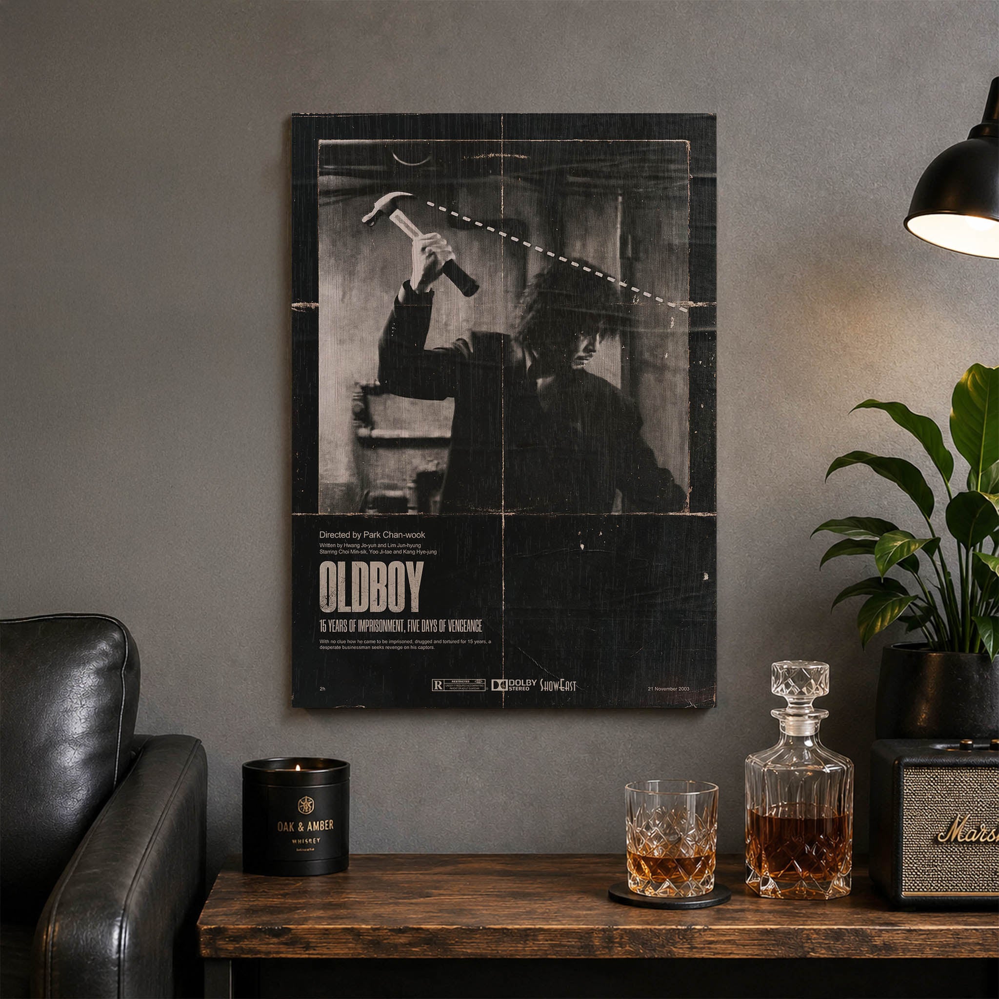 Oldboy Wood Print by OnWood Australia