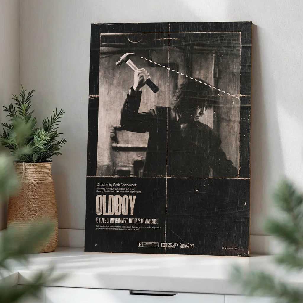 Oldboy Wood Print by OnWood Australia