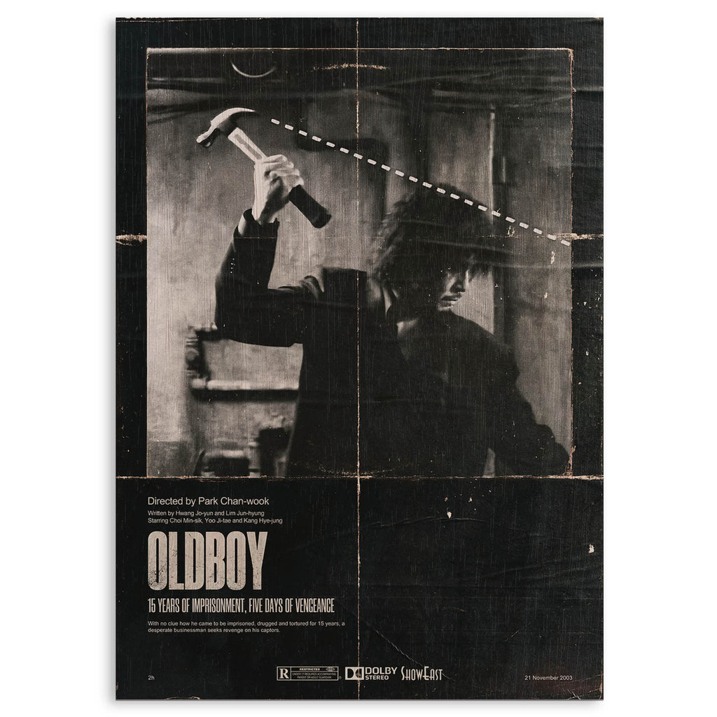 Oldboy Wood Print by OnWood Australia
