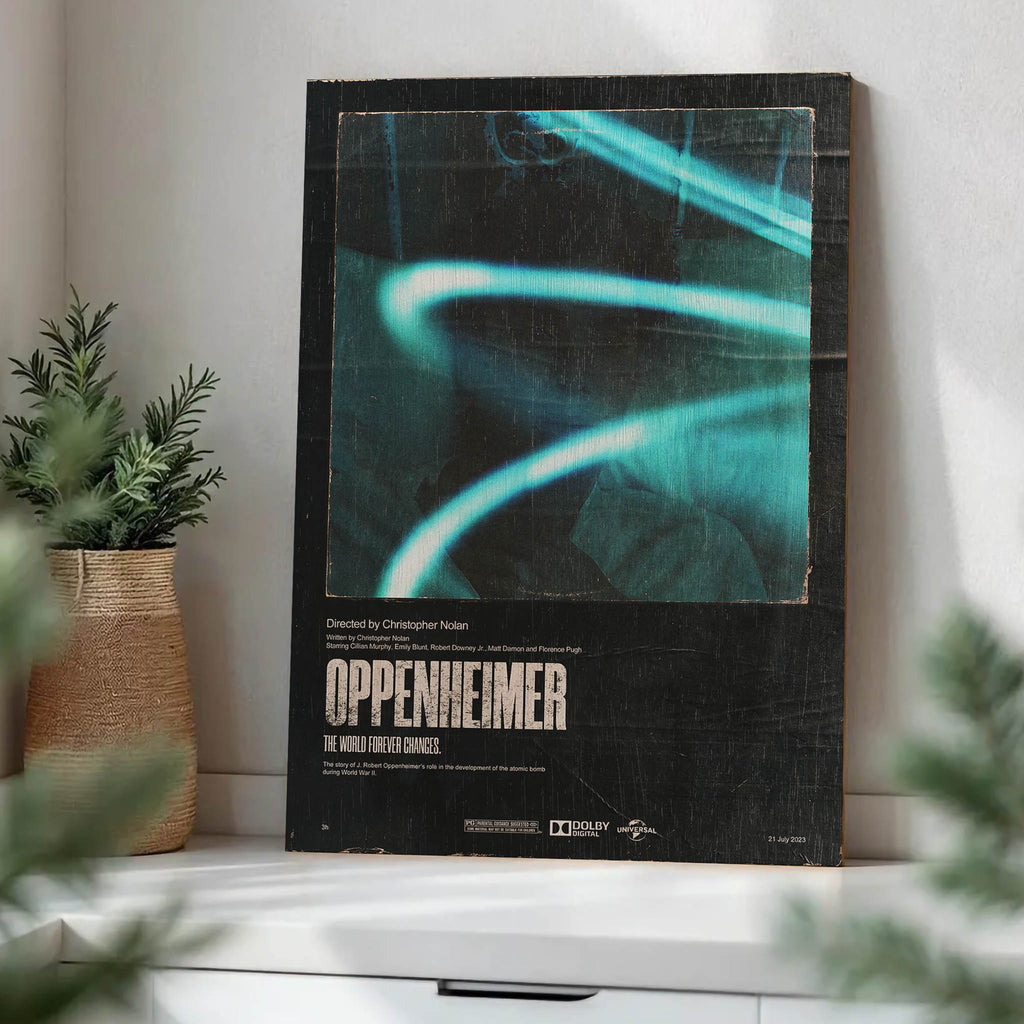 Oppenheimer Wood Print by OnWood Australia
