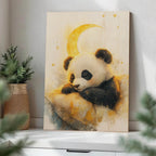 Panda Dream Wood Print by OnWood Australia