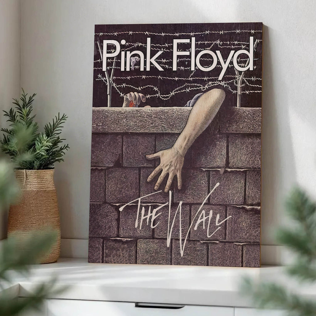 Pink Floyd the Wall Wood Print by OnWood Australia