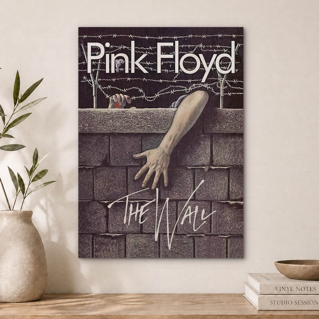 Pink Floyd the Wall Wood Print by OnWood Australia
