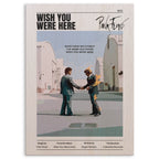Pink Floyd Wish You Were Here Wood Print by OnWood Australia