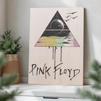 Pink Floyd Wood Print by OnWood Australia