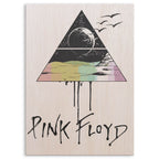 Pink Floyd Wood Print by OnWood Australia