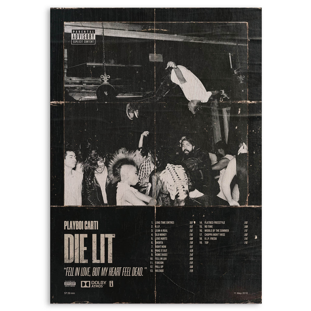 Playboi Carti Wood Print by OnWood Australia