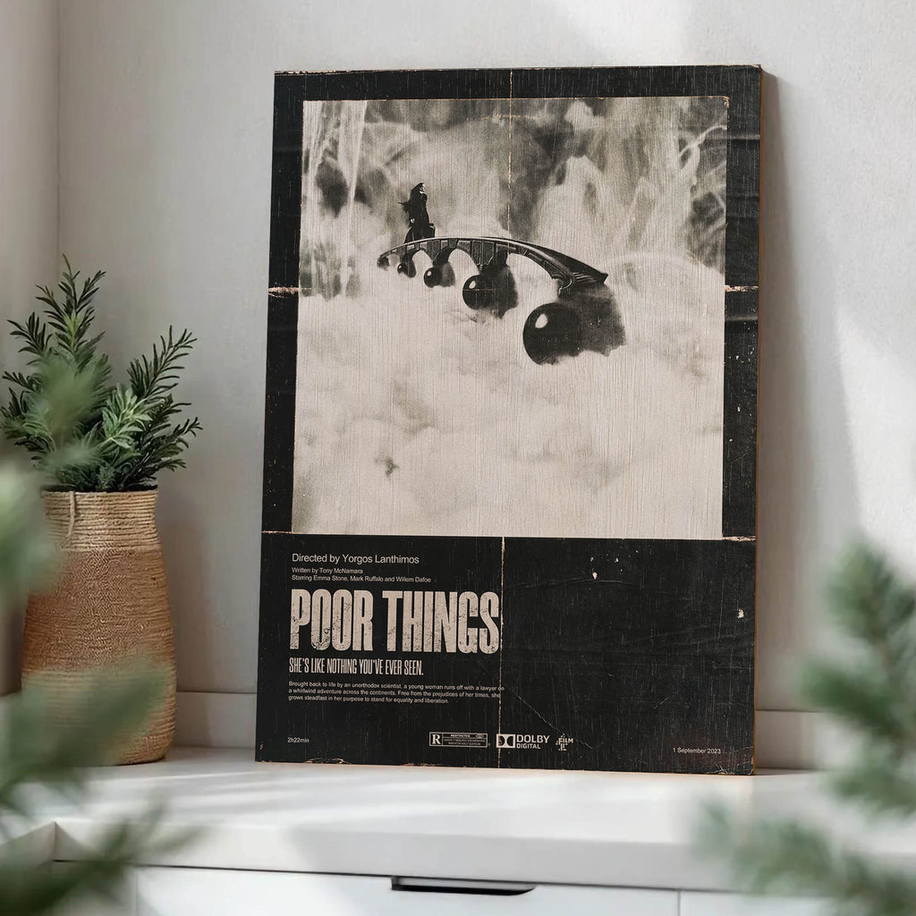 Poor Things Wood Print by OnWood Australia