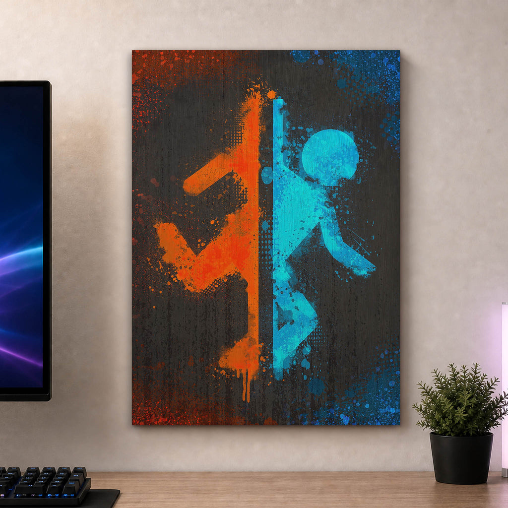 Portal in Out Wood Print by OnWood Australia