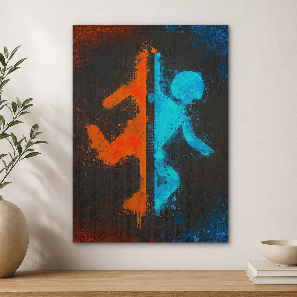 Portal in Out Wood Print by OnWood Australia