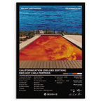 Red Hot Chili Peppers Californication Wood Print by OnWood Australia