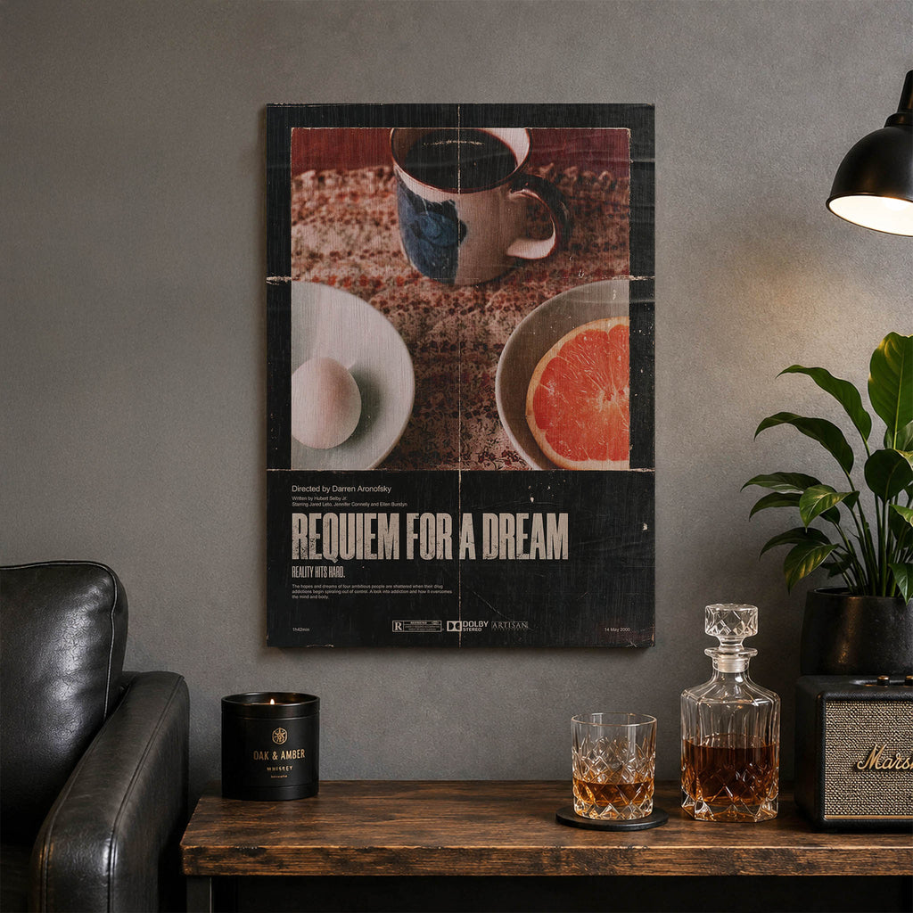 Requiem for a Dream Wood Print by OnWood Australia