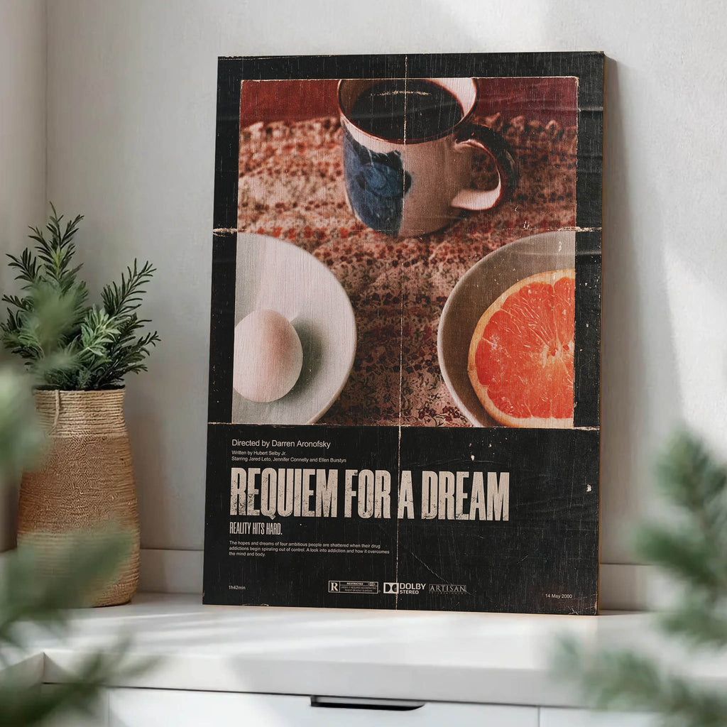 Requiem for a Dream Wood Print by OnWood Australia