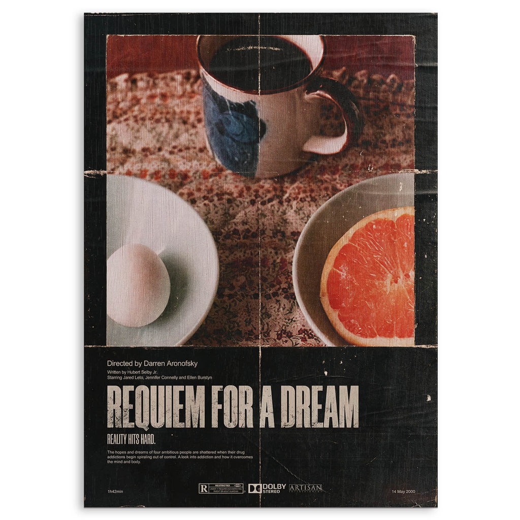 Requiem for a Dream Wood Print by OnWood Australia