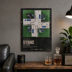 Severance Wood Print by OnWood Australia