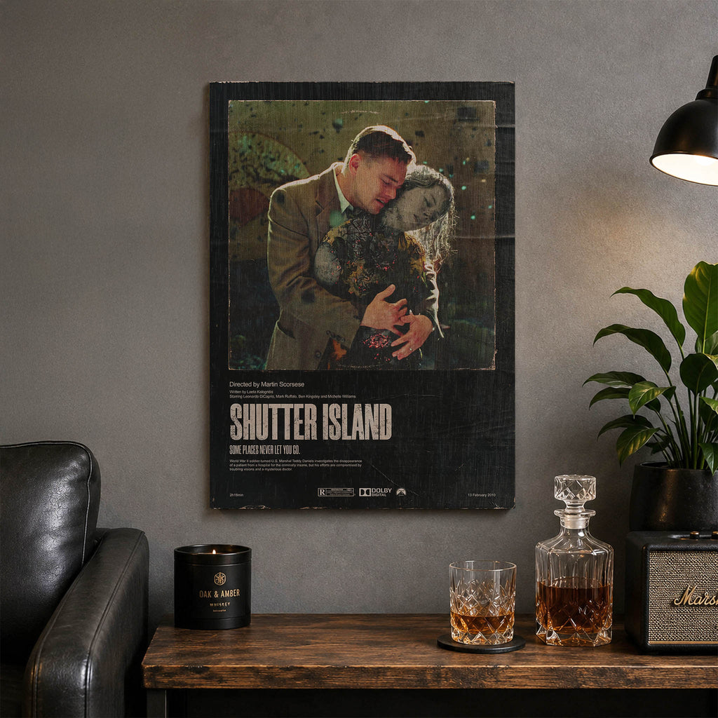 Shutter Island Wood Print by OnWood Australia