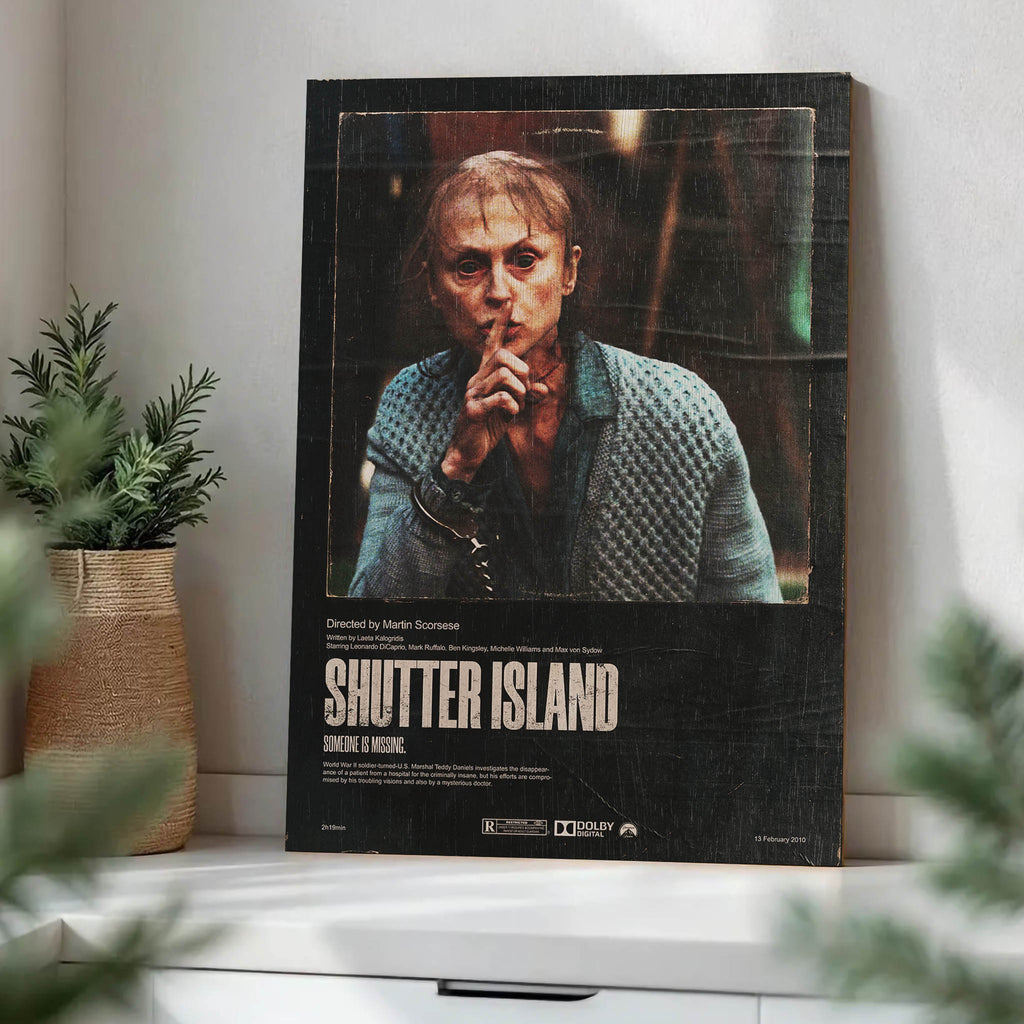 Shutter Island Wood Print by OnWood Australia