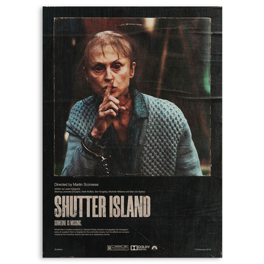 Shutter Island Wood Print by OnWood Australia
