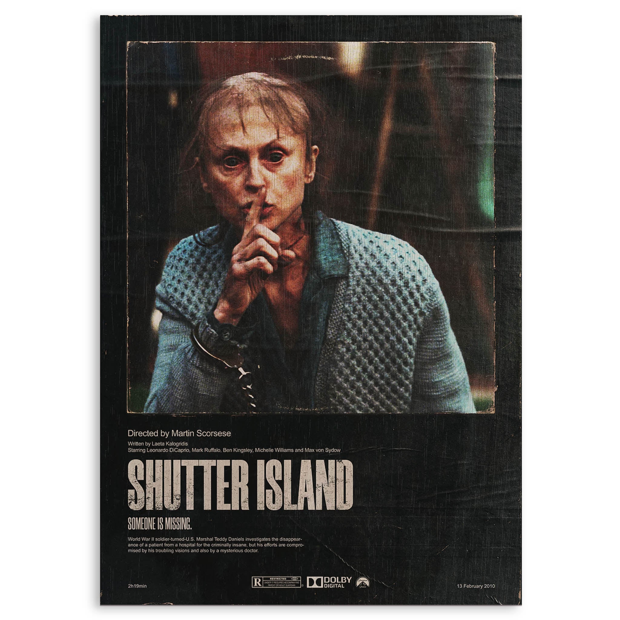 Shutter Island Wood Print by OnWood Australia