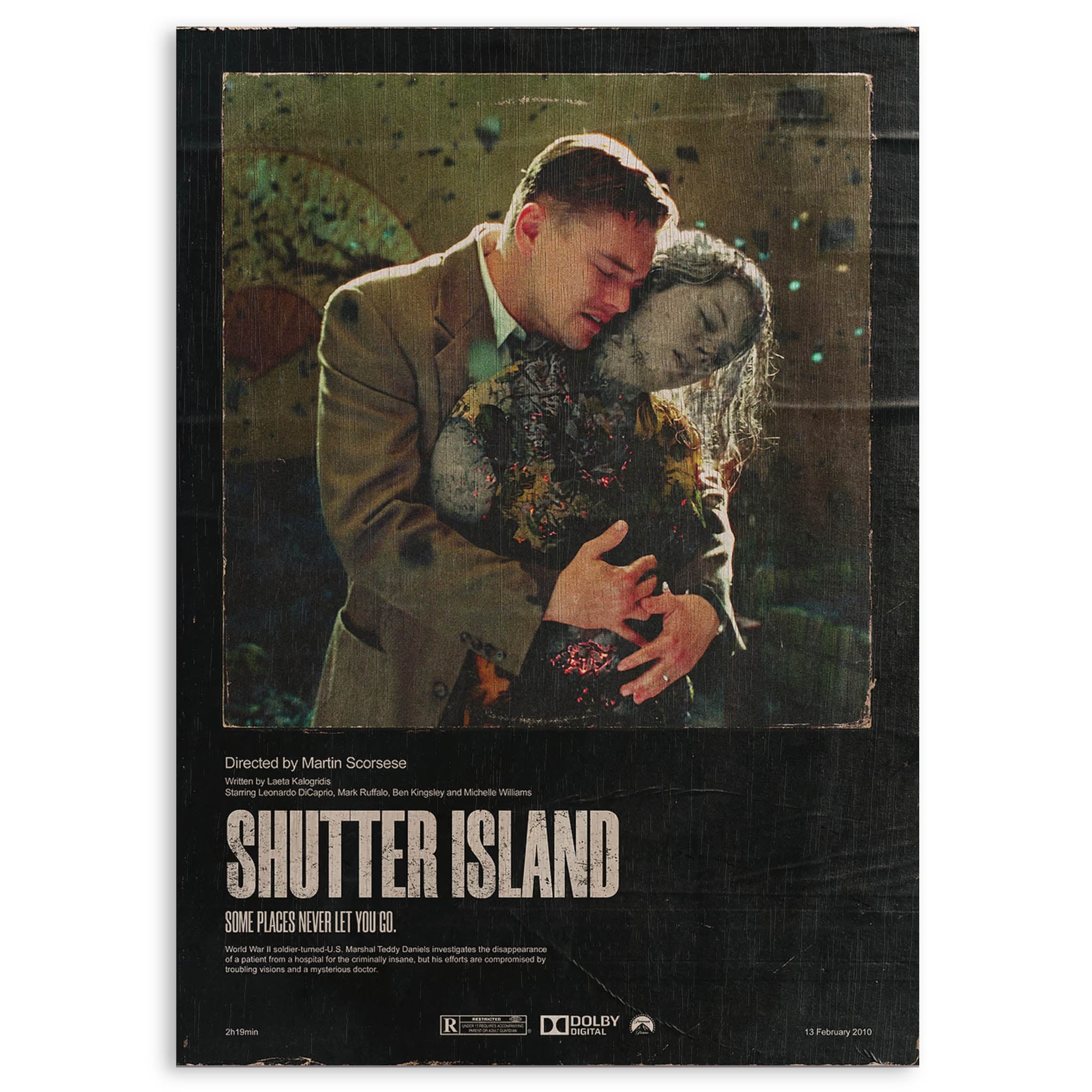 Shutter Island Wood Print by OnWood Australia