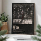 Sin City Wood Print by OnWood Australia
