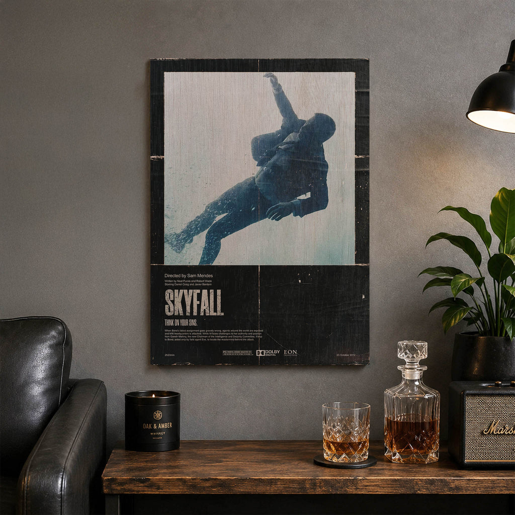 Skyfall Wood Print by OnWood Australia
