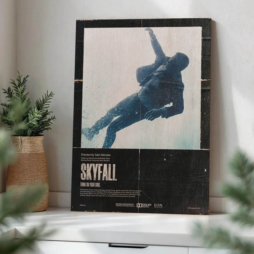Skyfall Wood Print by OnWood Australia