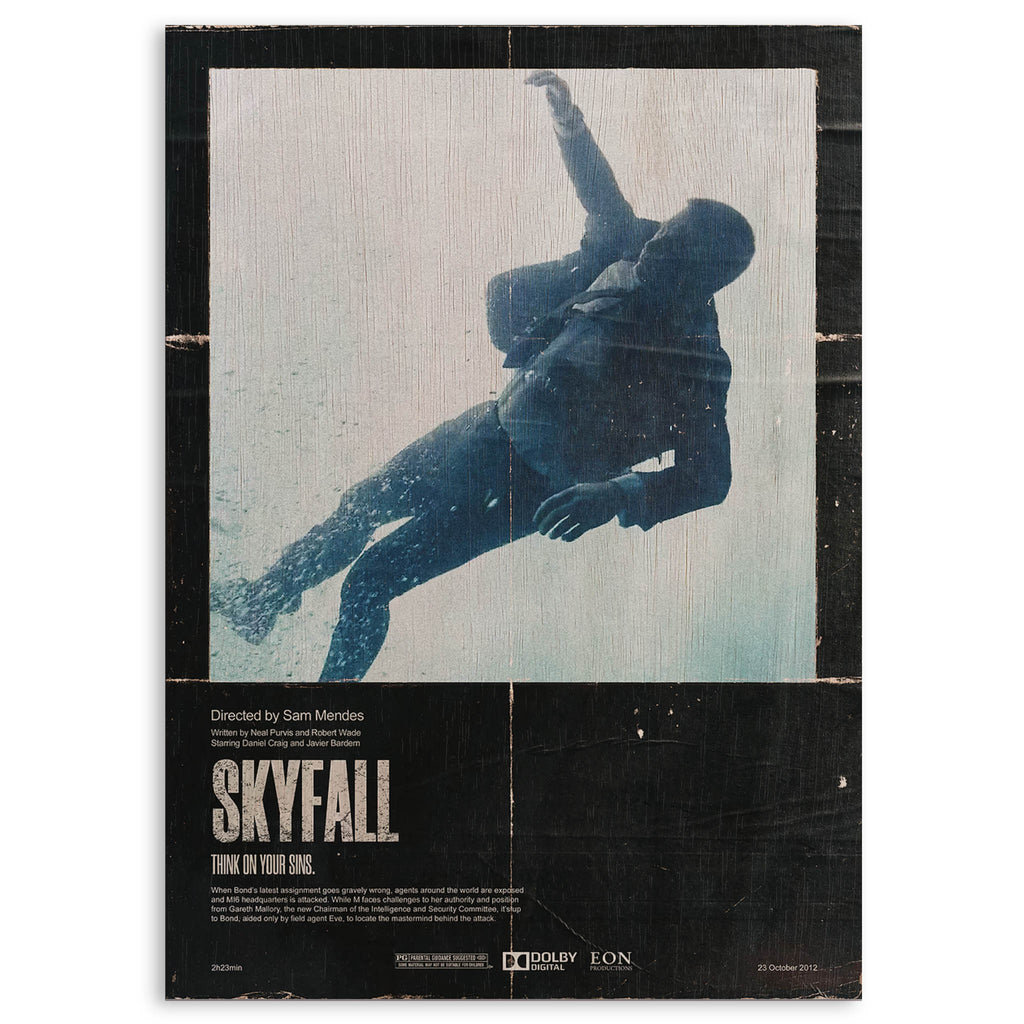 Skyfall Wood Print by OnWood Australia