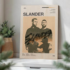 SLANDER Wood Print by OnWood Australia