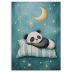 Sleeping Panda Wood Print by OnWood Australia